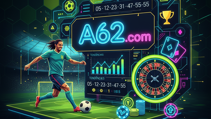 Dashboard com gráficos de tendências de pesquisa sobre loterias.